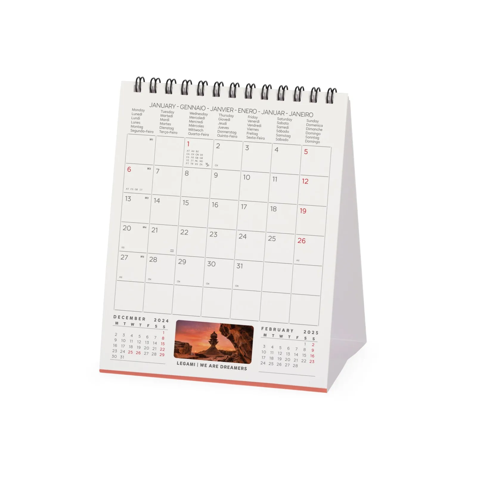 Clearance Legami Calendário Secret 2025 - Sunsets