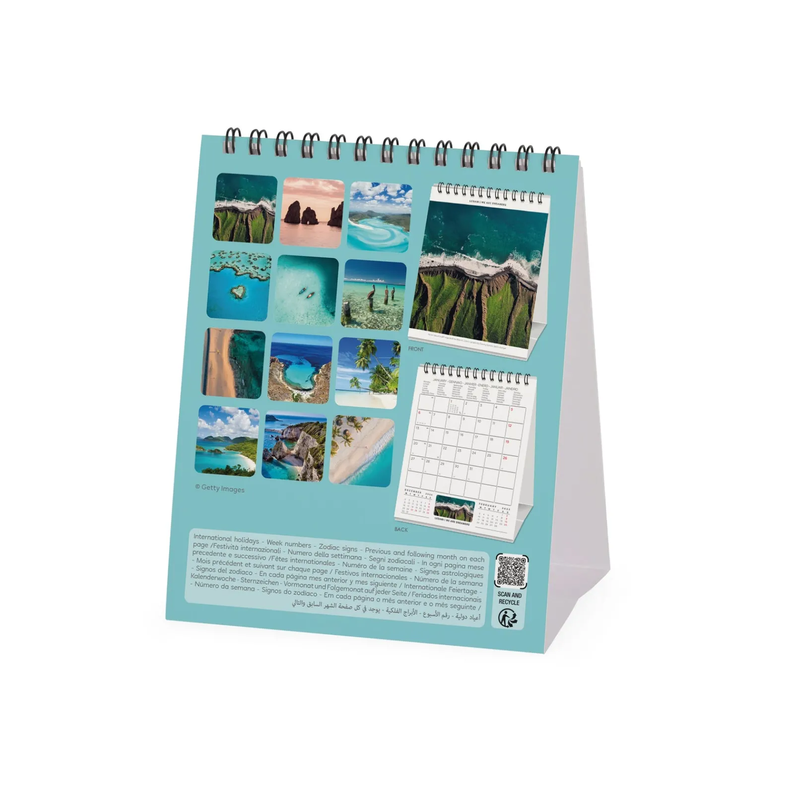 Hot Legami Calendário Secret 2025 - Vitamin Sea