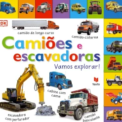 Hot Texto Editora Camiões e Escavadoras – Vamos Explorar! de Dorling Kindersley