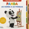 Porto Editora Canal Panda - as Cores e as Formas de Diana Almeida - Livro com Ábaco em Madeira