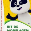 Porto Editora Canal Panda - Kit de Modelagem - Aprende a Fazer o Panda em Plasticina