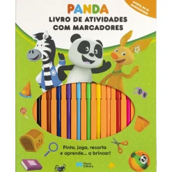 Hot Porto Editora Canal Panda - Livro de Atividades com Marcadores
