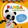 Porto Editora Canal Panda - Livro de Pintar Com 5 Lápis de Cor e 5 Borrachas Muito Giras!