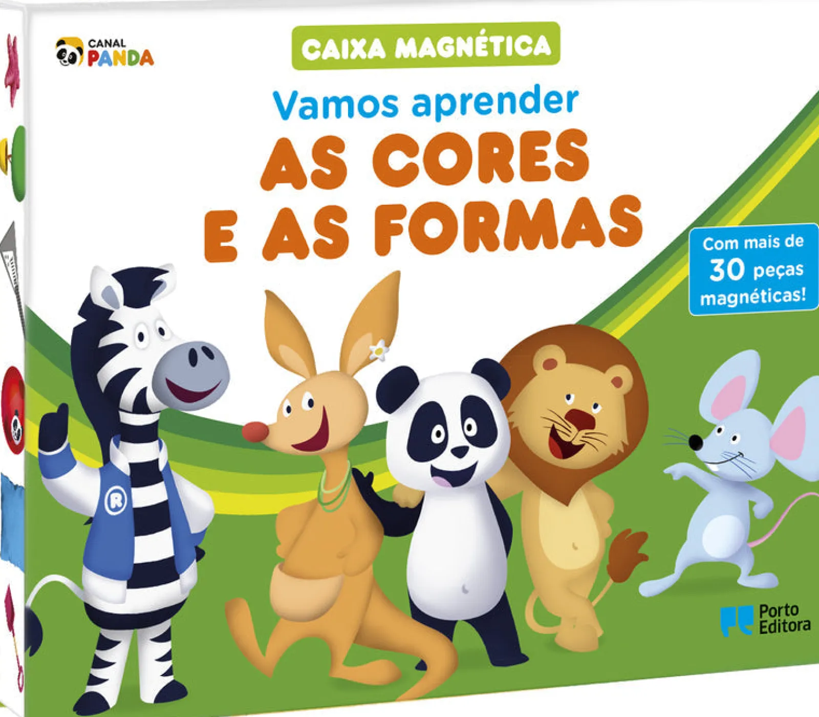 Best Porto Editora Canal Panda - Vamos Aprender as Cores e as Formas Caixa Magnética