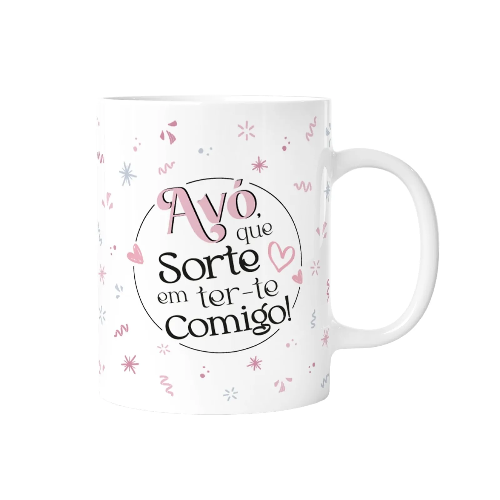 Lovely Story Caneca - Avó, Que Sorte Em Ter-Te Comigo