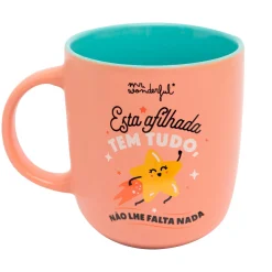 Mr. Wonderful Caneca - Esta Afilhada Tem Tudo, Não