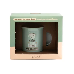 Mr. Wonderful Caneca - O Café É Bom E Tu És O Bombom