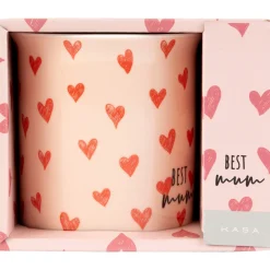 Kasa Caneca Corações Best Mum