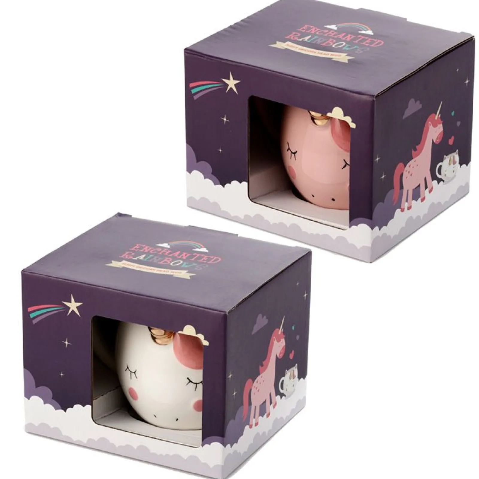 New Puckator Caneca Forma - Unicórnio Sort