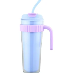 Kasa Caneca Happiness Azul e Lilás