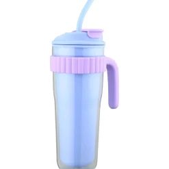 Kasa Caneca Happiness Azul e Lilás