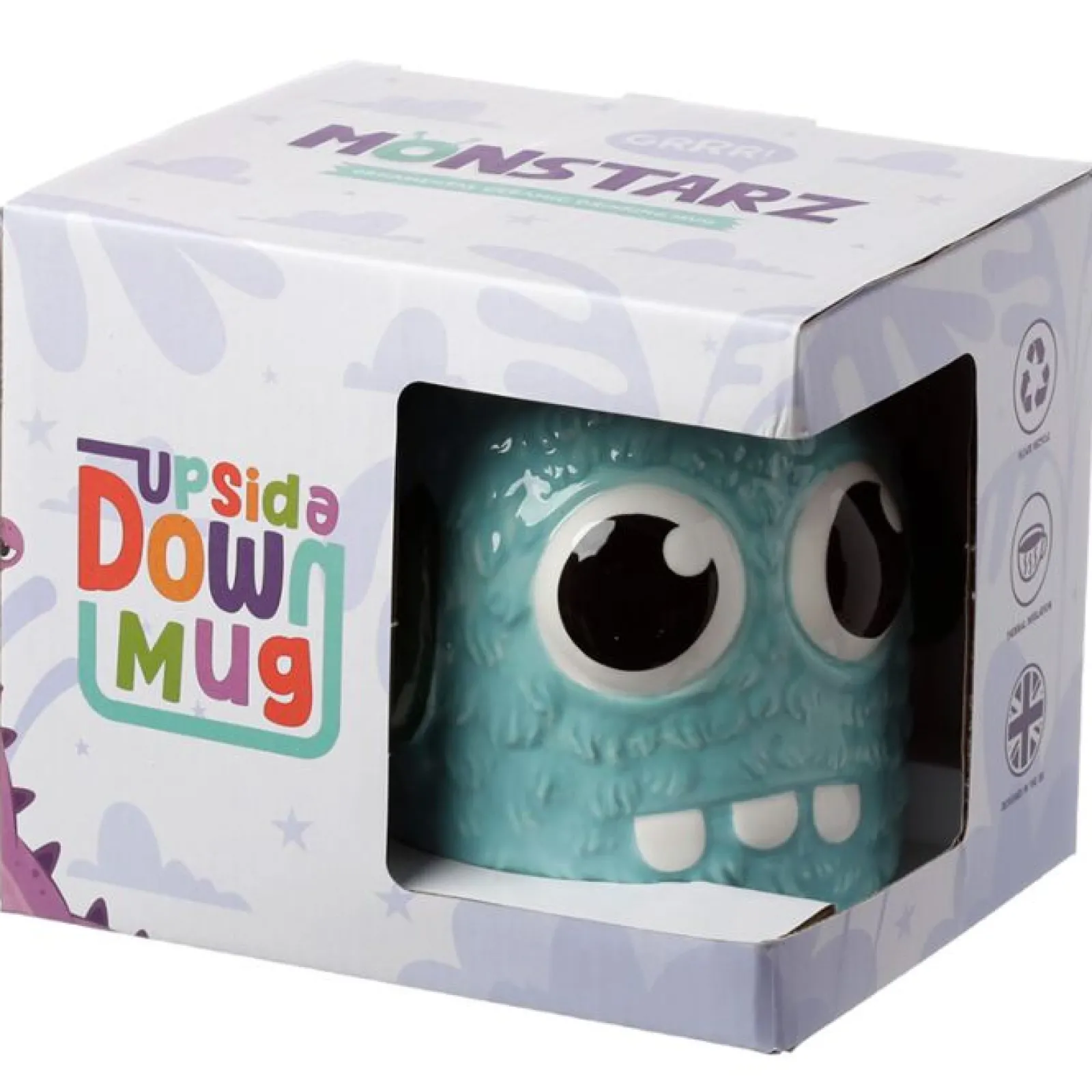 Sale Puckator Caneca Invertida - Monstros Azul