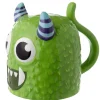 Puckator Caneca Invertida - Monstros Verde