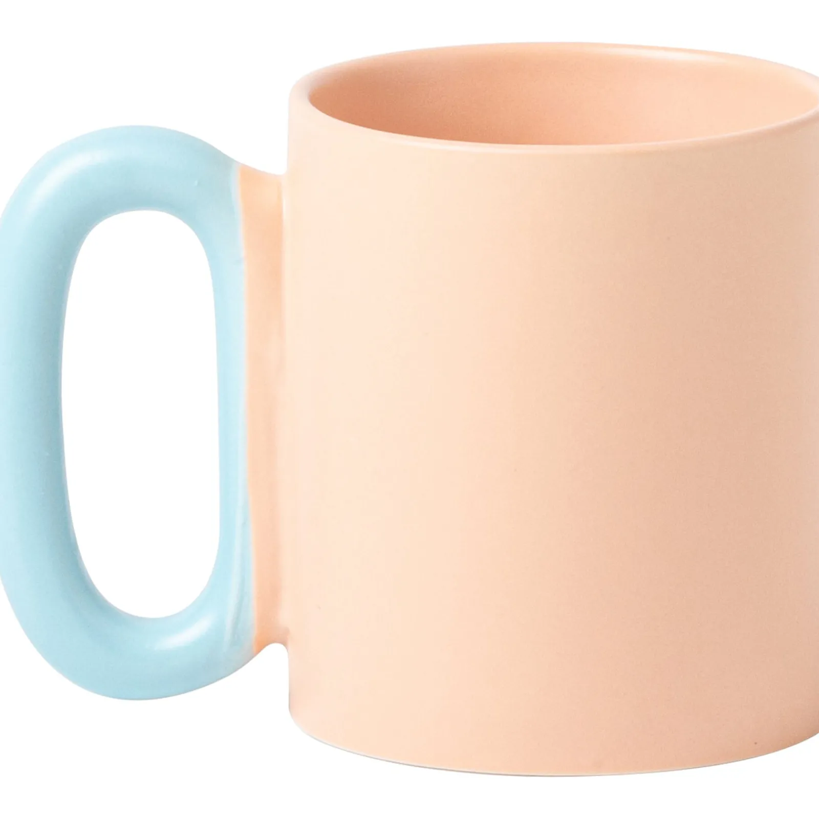 Kasa Caneca Laranja com Asa Azul Think