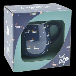 New Aurea Caneca Oval 400ml - Blue Guau