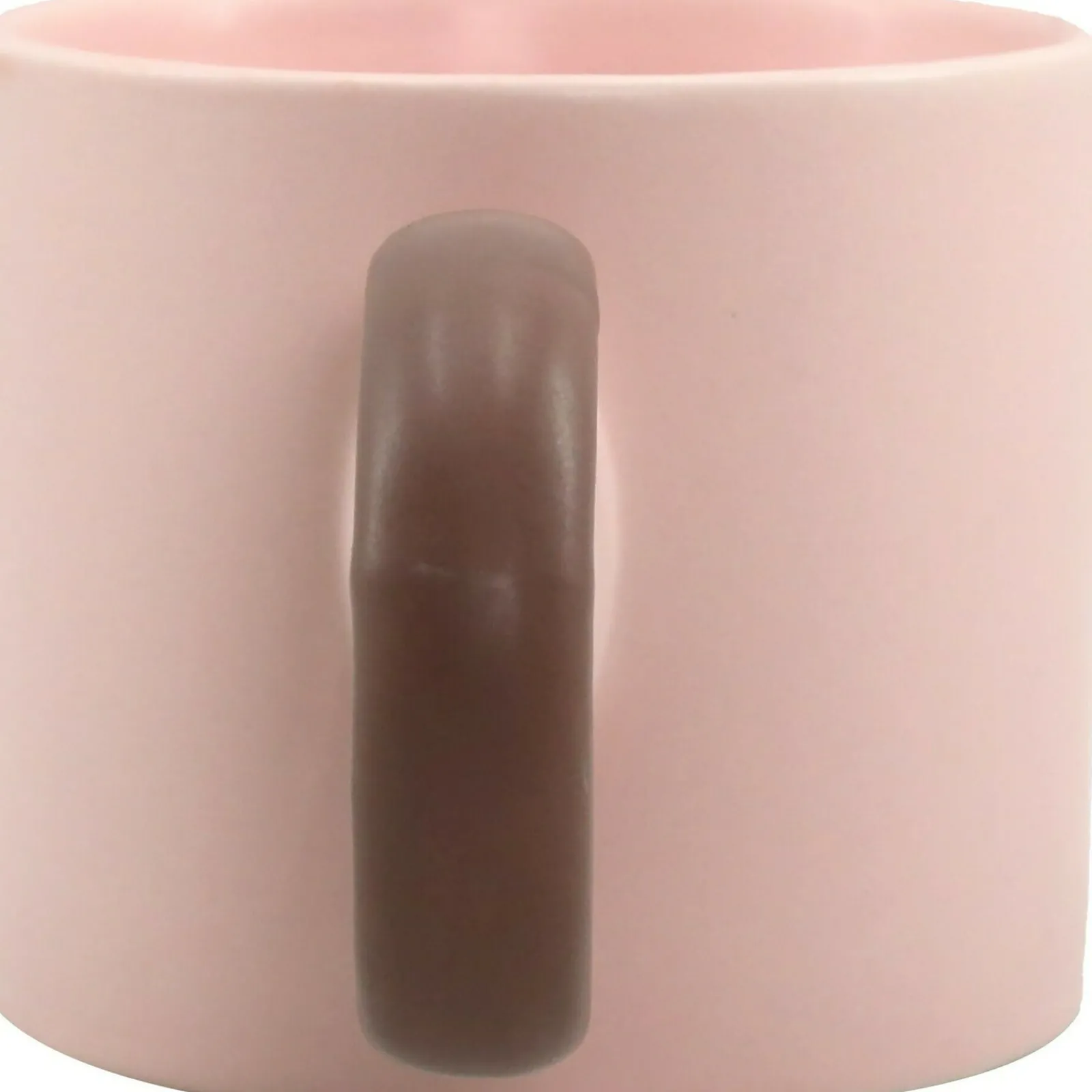 Clearance Kasa Caneca Rosa Hello com Asa Castanha