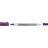 Outlet Sakura Caneta Permanente Dupla Identi Pen Purpura Sak