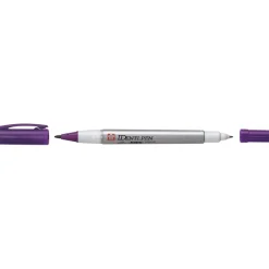Outlet Sakura Caneta Permanente Dupla Identi Pen Purpura Sak