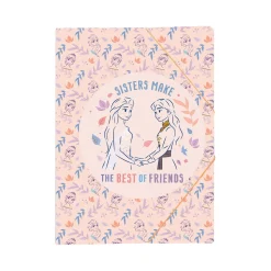 Disney Mx Capa Com Elástico A4 Frozen