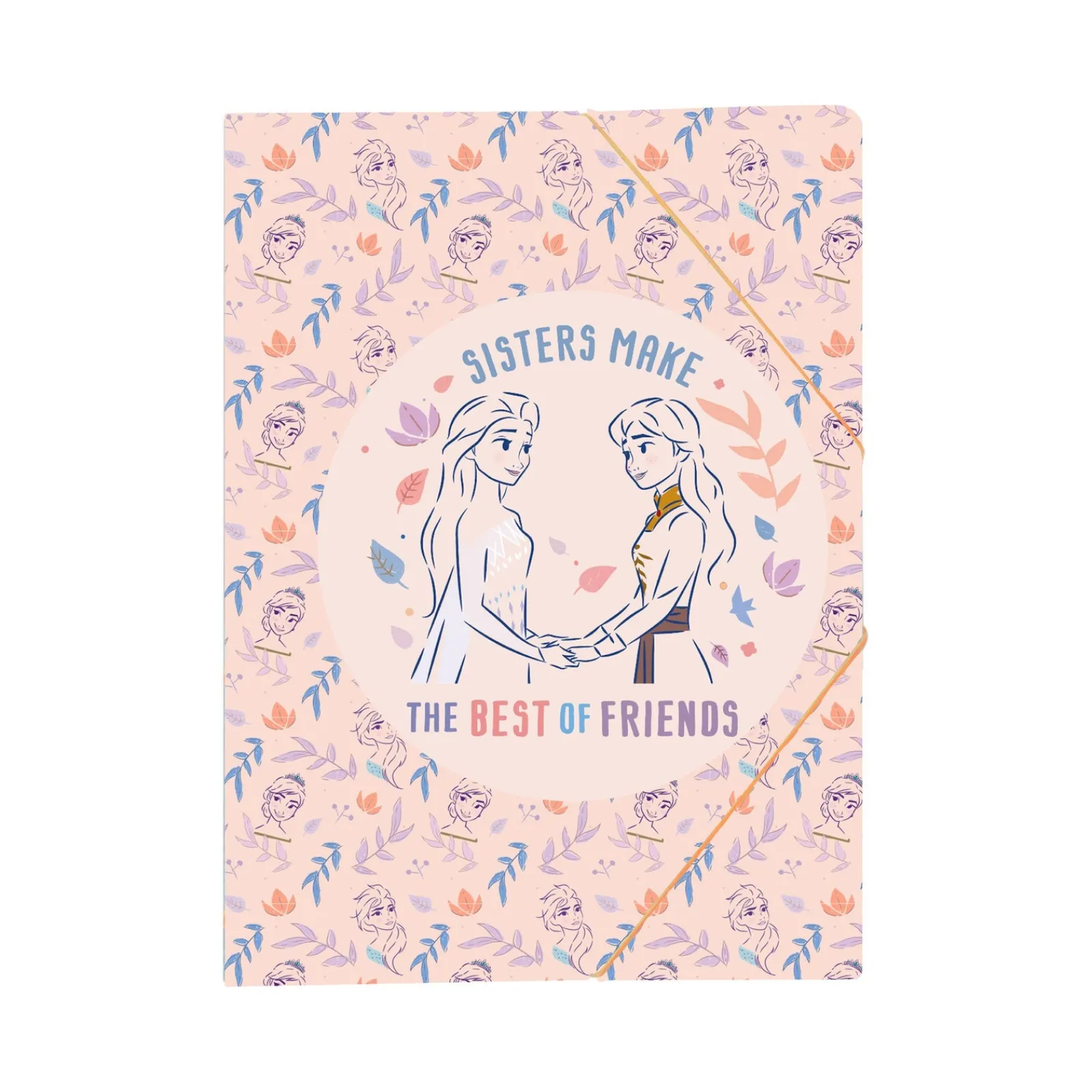 Disney Mx Capa Com Elástico A4 Frozen