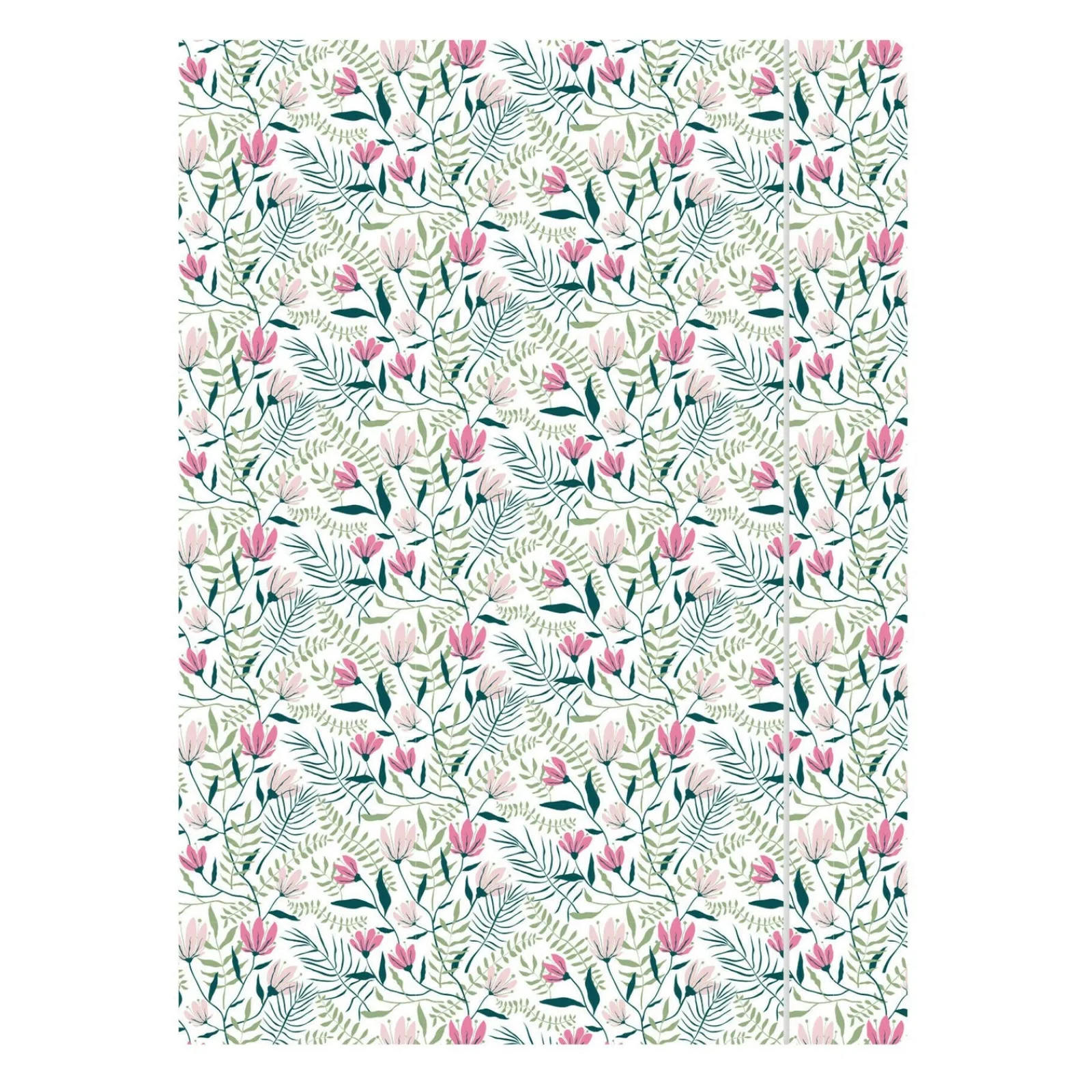 Note! Capa Com Elástico A4 Little Flowers