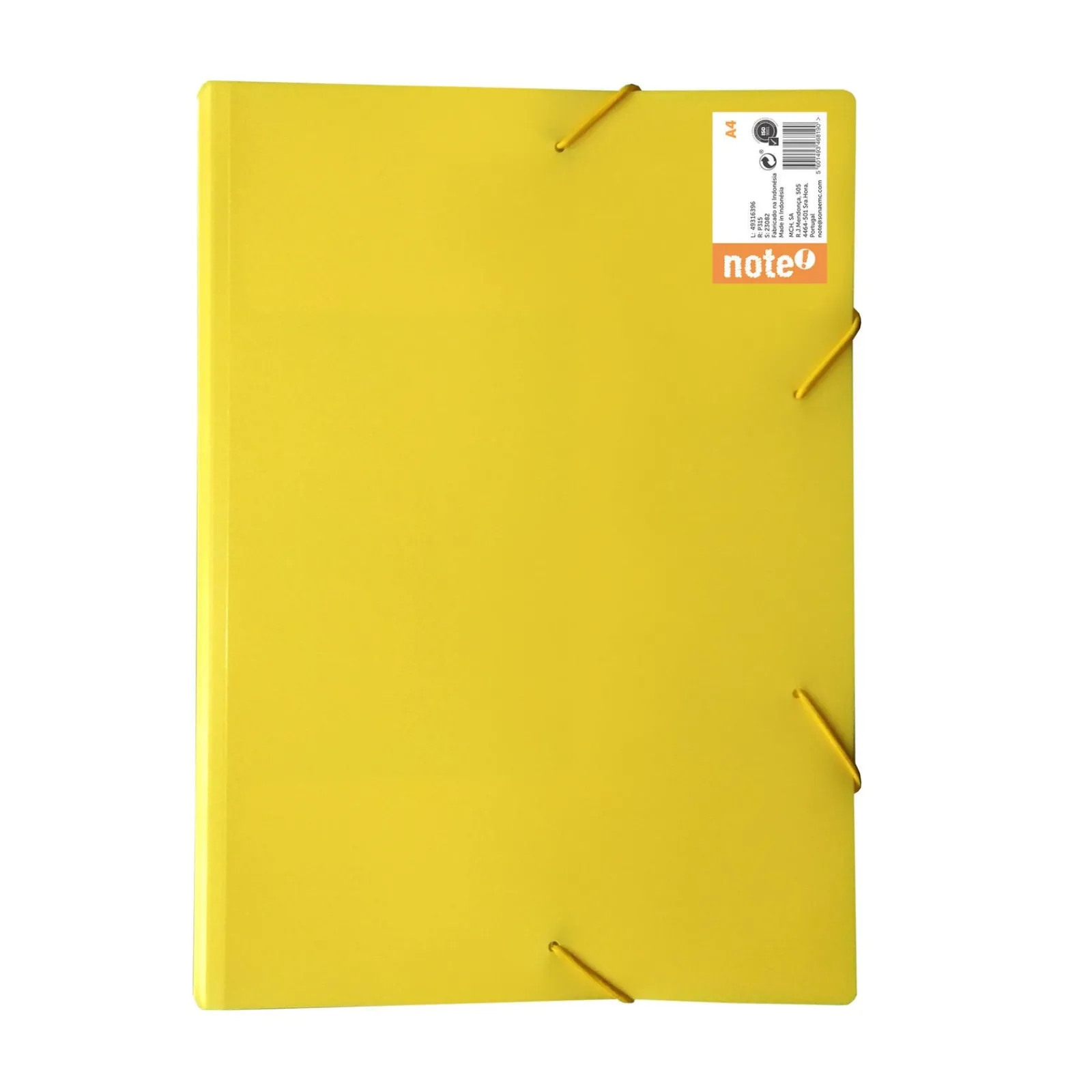 Note! Capa com Elásticos A4 (artigo sortido)