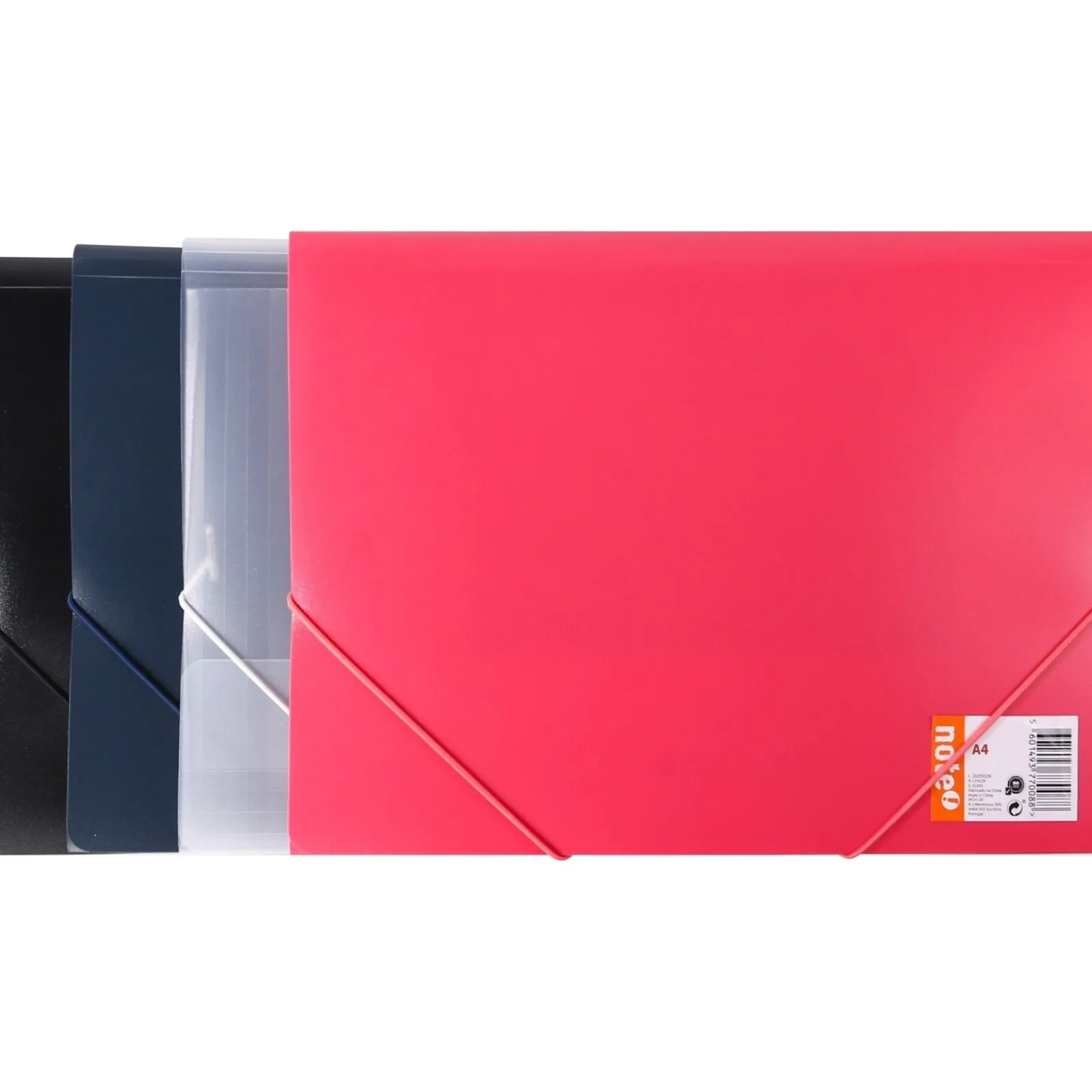 Note! Capa Com Elásticos A4 Sortido