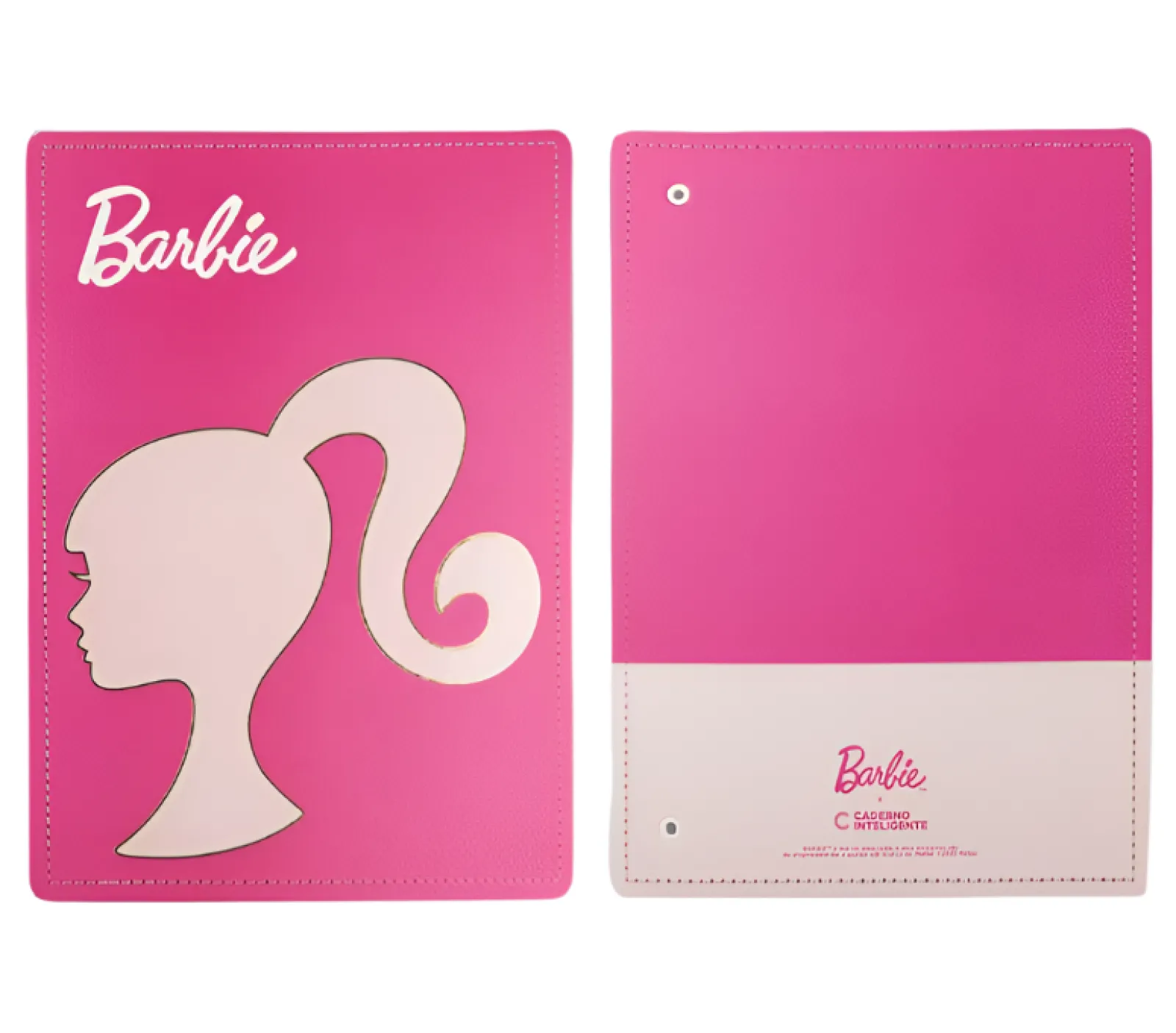 Caderno Inteligente Capa e Contracapa A4 Barbie