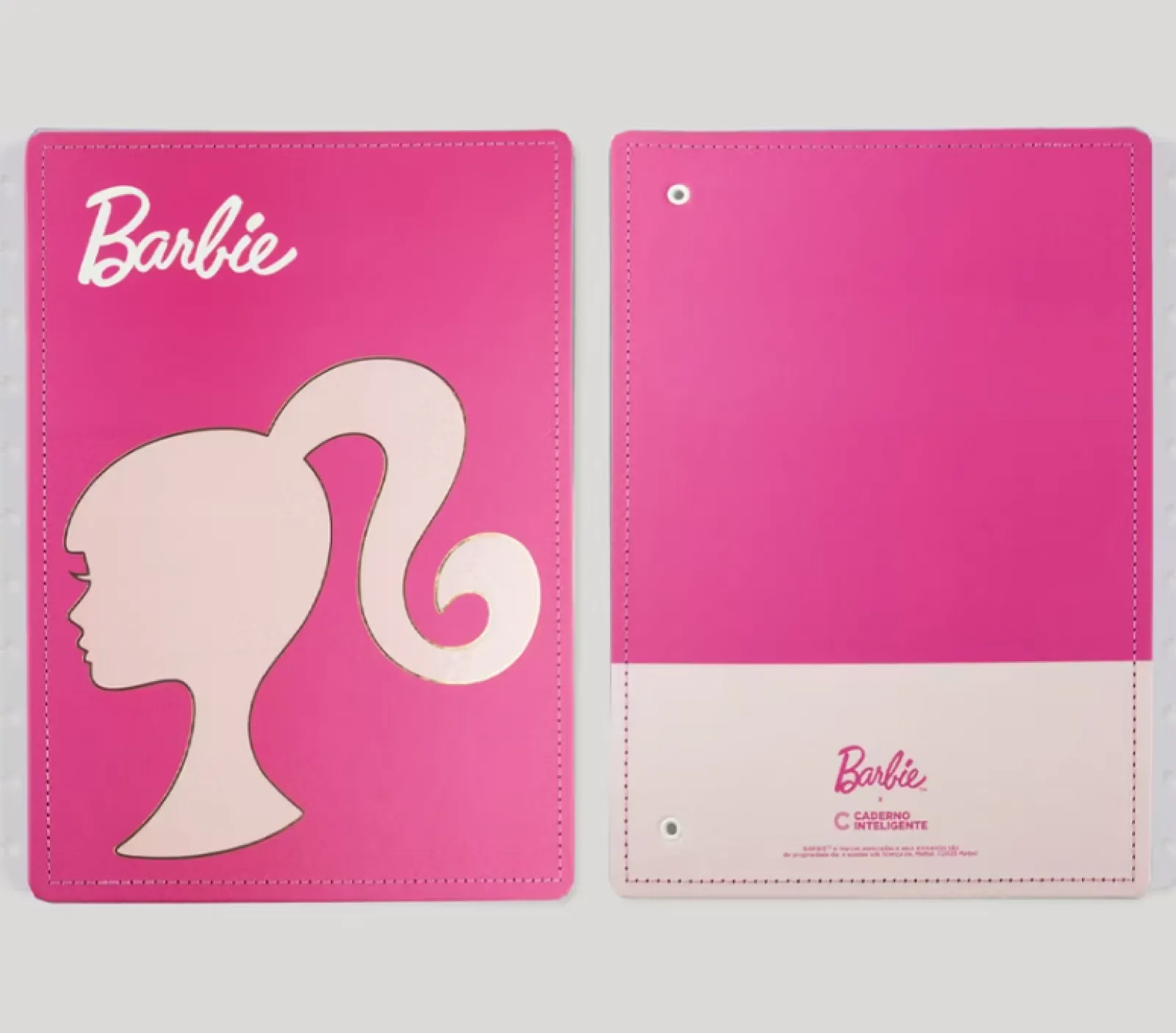 Caderno Inteligente Capa e Contracapa A4 Barbie