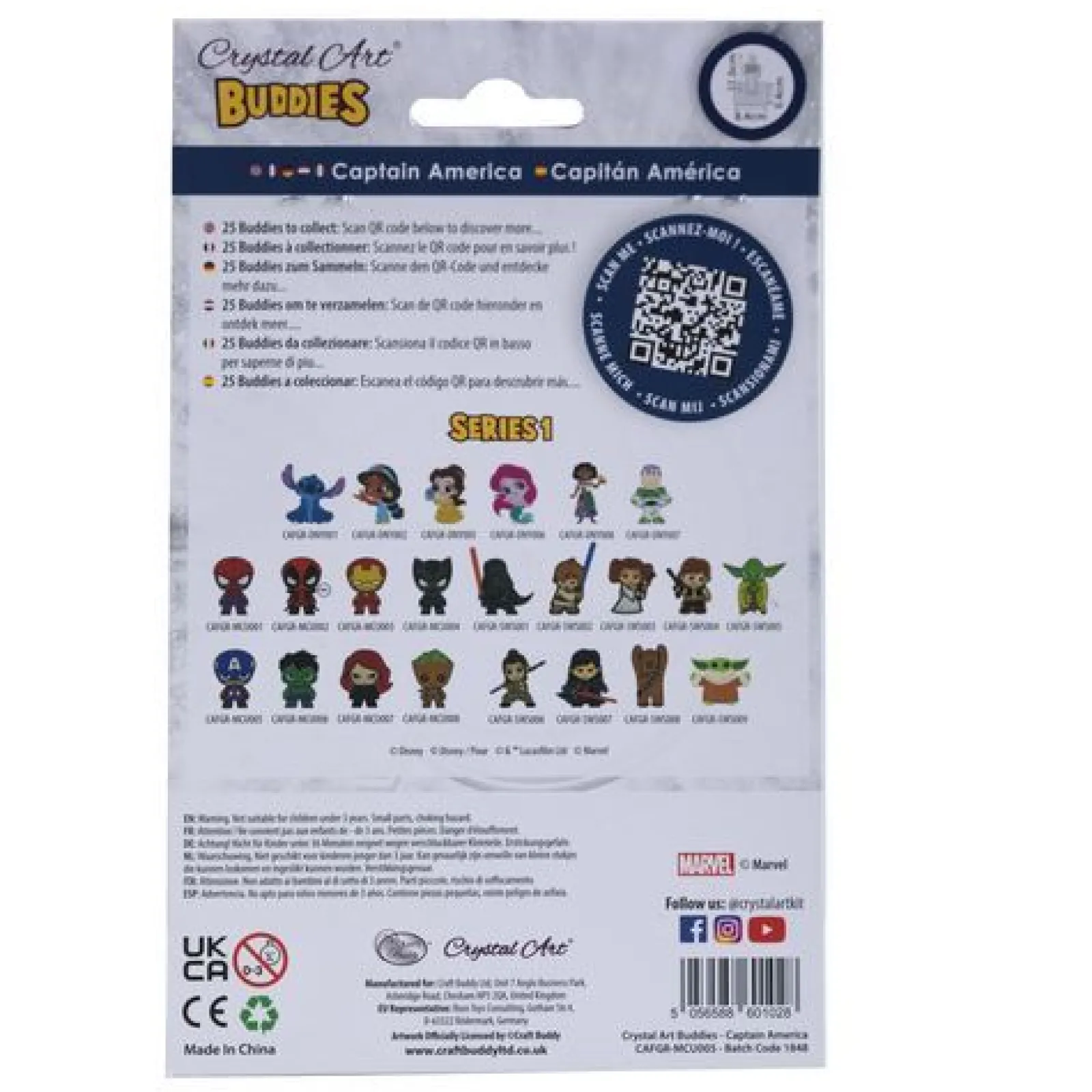 Sale Crystal Art Captain America, Buddy