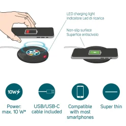 Legami Carregador Wireless - Vinil