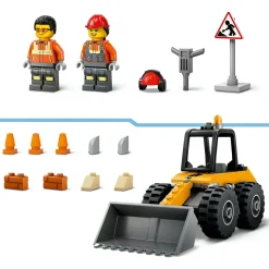 Hot Lego-City Carregadora De Rodas De Construção Lego