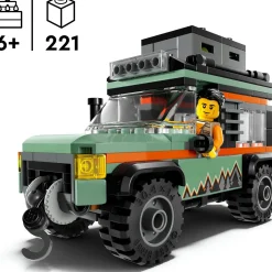 Lego-City Carrinha De Montanha 4X4 Todo-O-Terreno