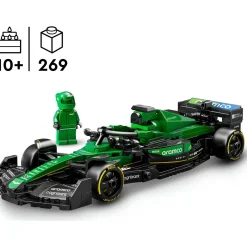 Lego-Speed Carro de Corrida Aston Martin Aramco F1 AMR24 Lego
