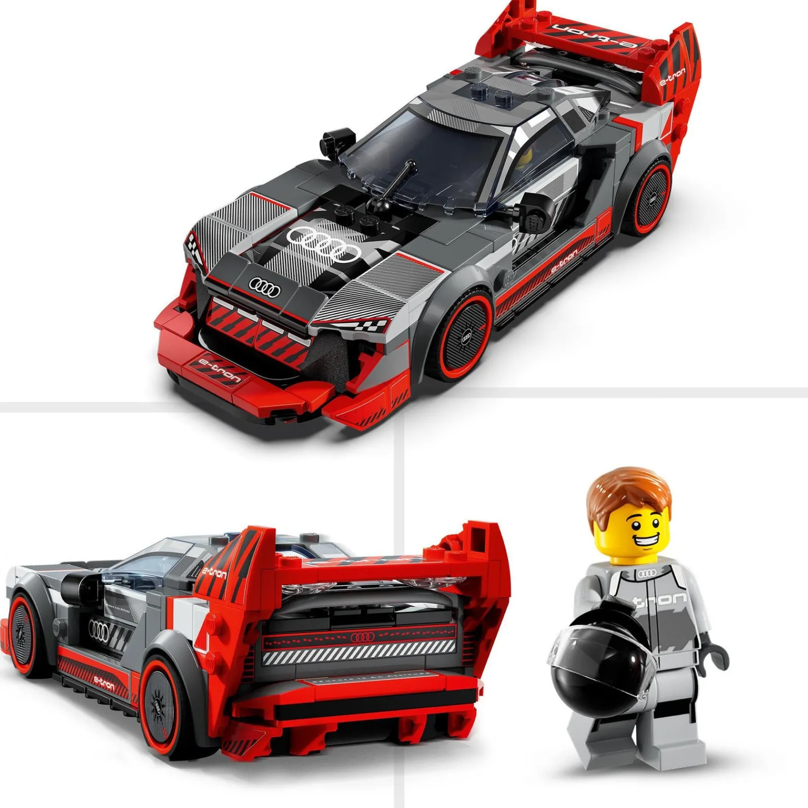 Outlet Lego-Speed Carro De Corrida Audi S1 E-Tron Quattro