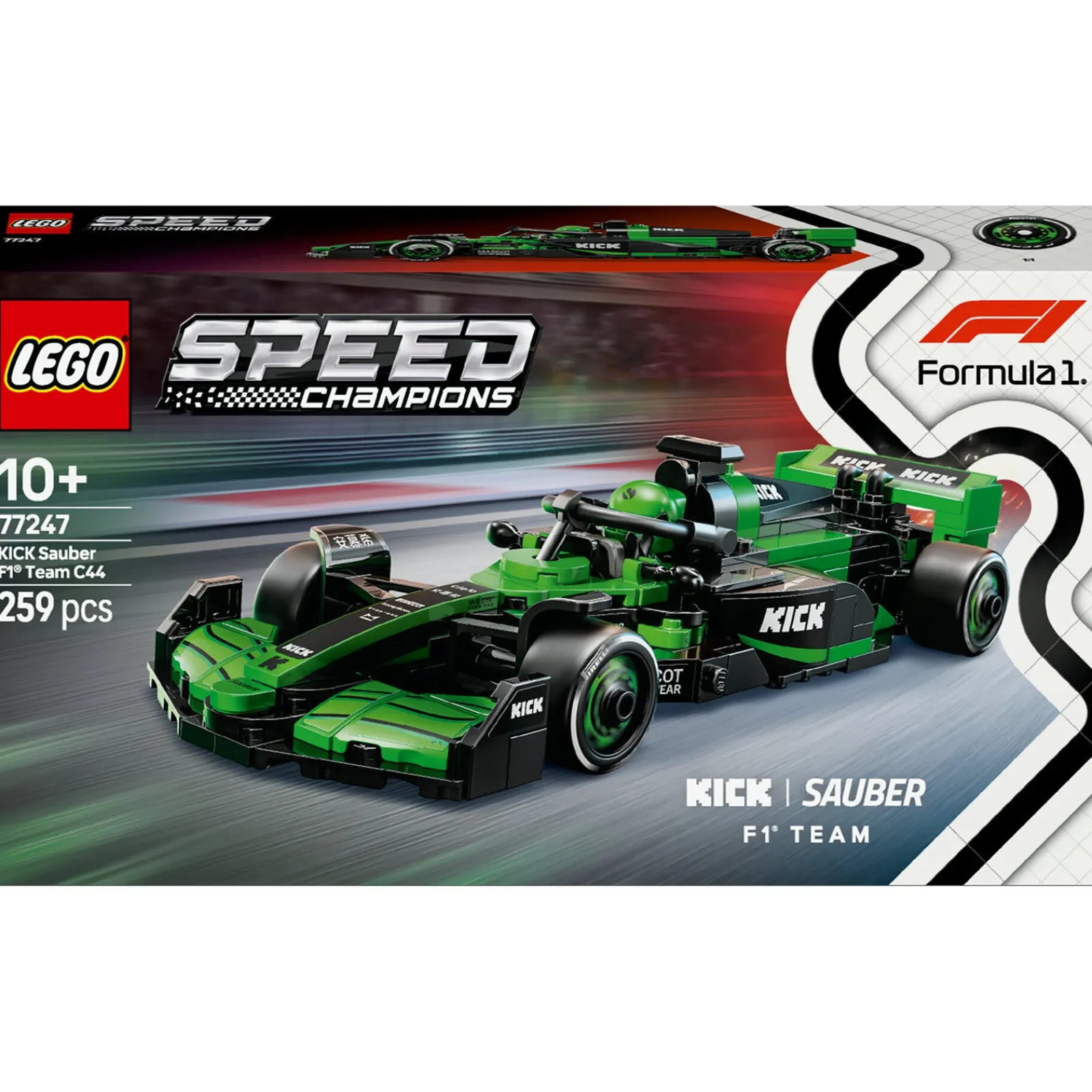Lego-Speed Carro de Corrida Kick Sauber F1 Team C44 Lego