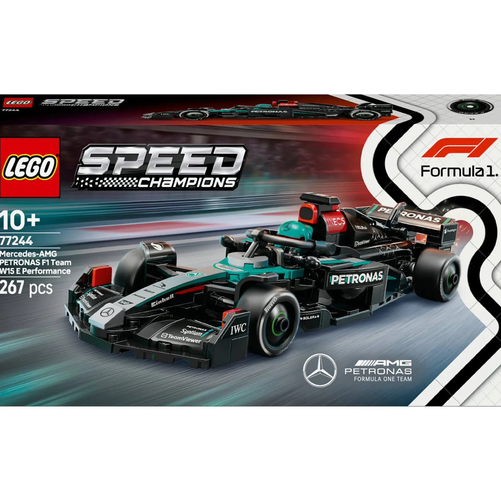 Lego-Speed Carro de Corrida Mercedes-AMG F1 W15 Lego