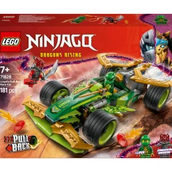Lego-Ninjago Carro De Corrida Pull-Back Do Lloyd Lego