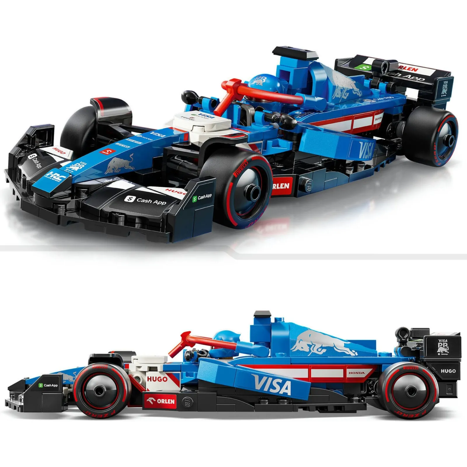 Clearance Lego-Speed Carro de Corrida Visa Cash App RB Vcarb 01 F1 Lego