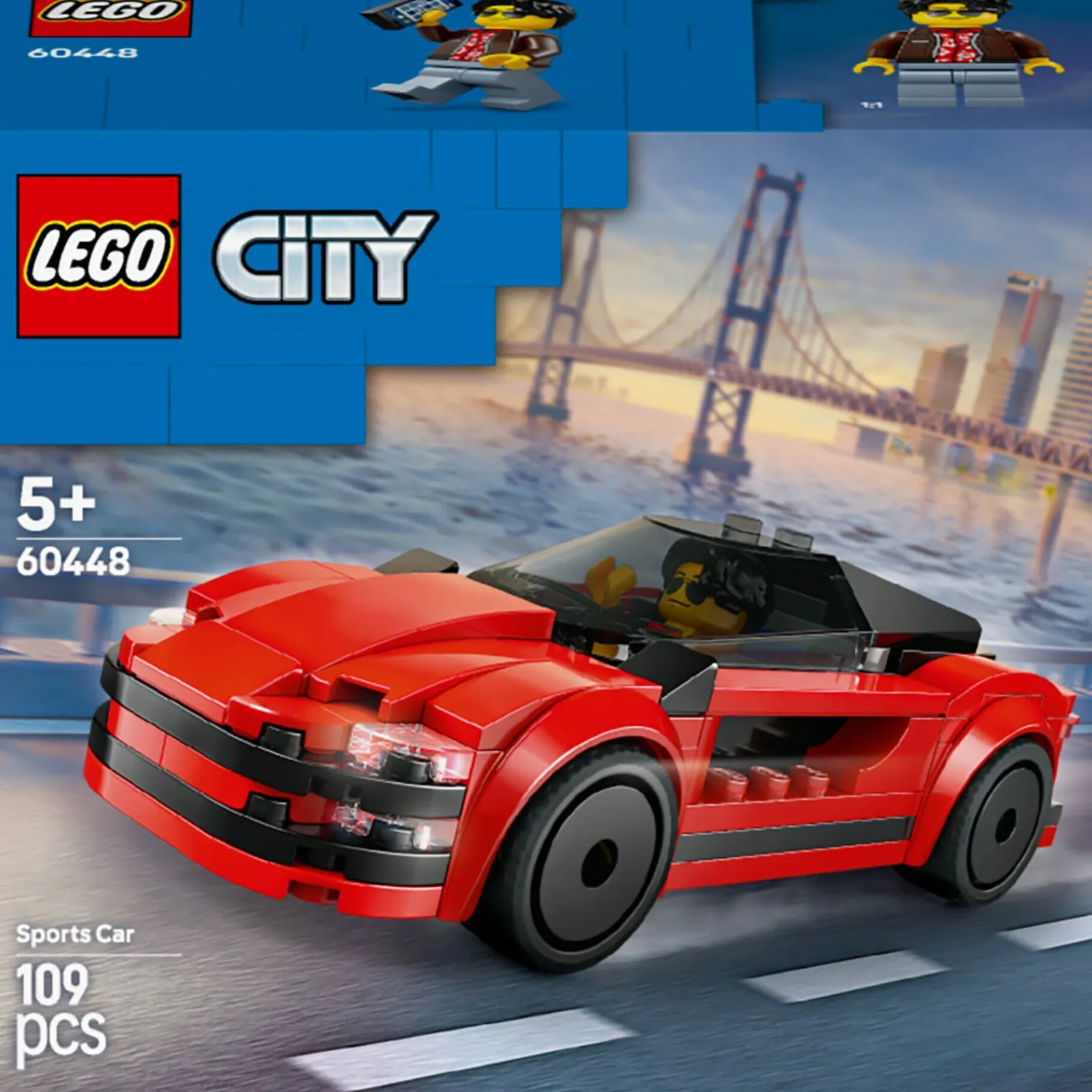 Sale Lego-City Carro Desportivo Vermelho