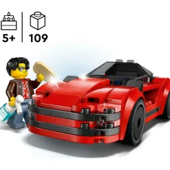Sale Lego-City Carro Desportivo Vermelho