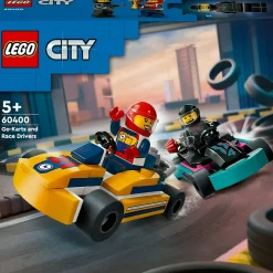 Lego-City Carros De Karting E Pilotos