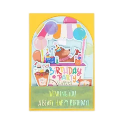 Legami Cartão Pop-Up - Carrinho Ursinho