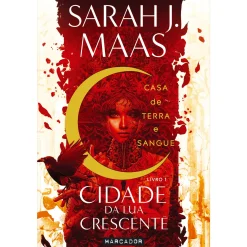 New Marcador Casa de Terra e Sangue - Cidade da Lua Crescente 1 de Sarah J. Maas de Sarah J. Maas