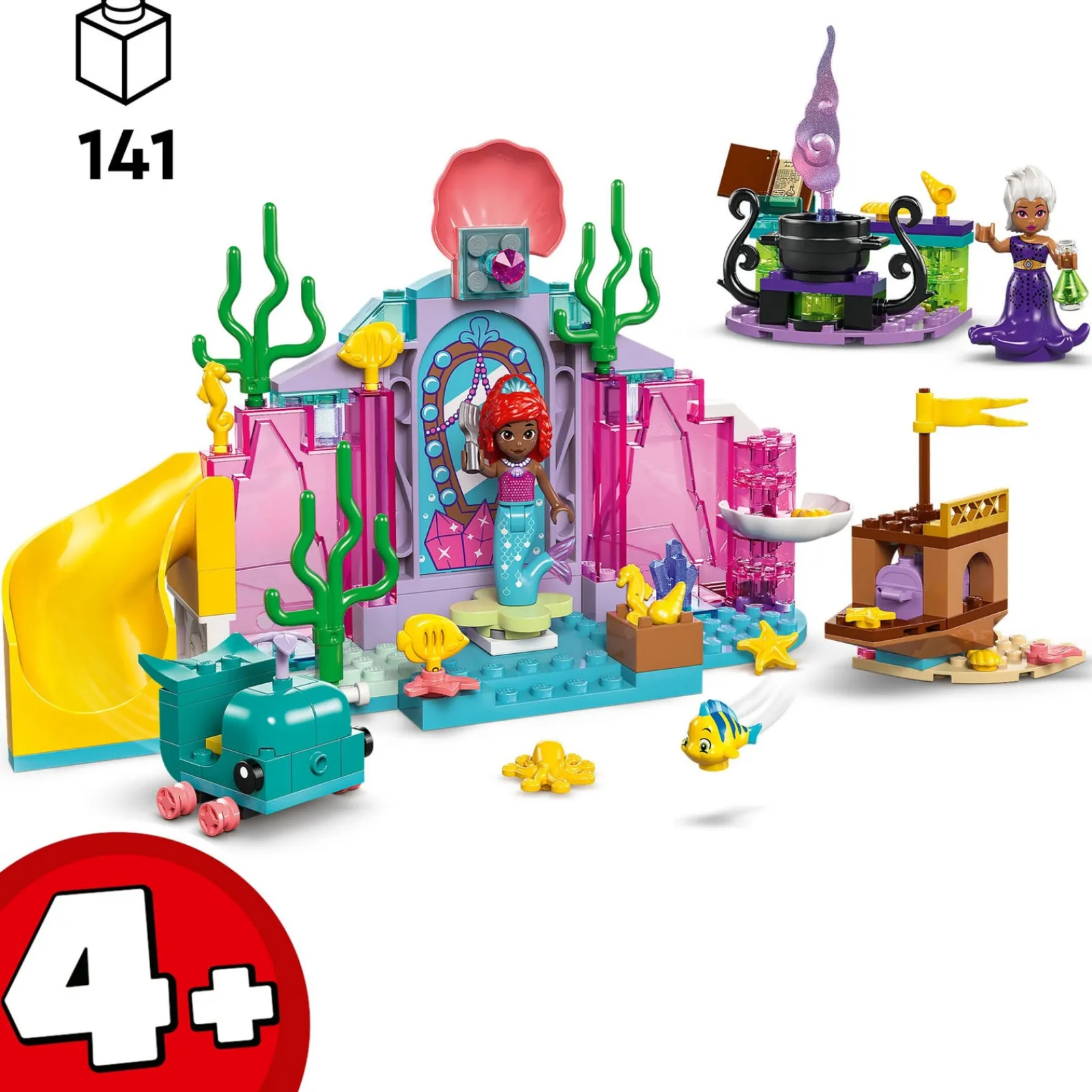 Lego-Princess Caverna de Cristal da Ariel