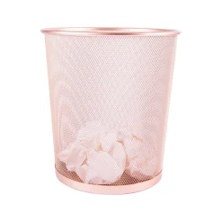Outlet Note! Cesto Papeis Rose Gold