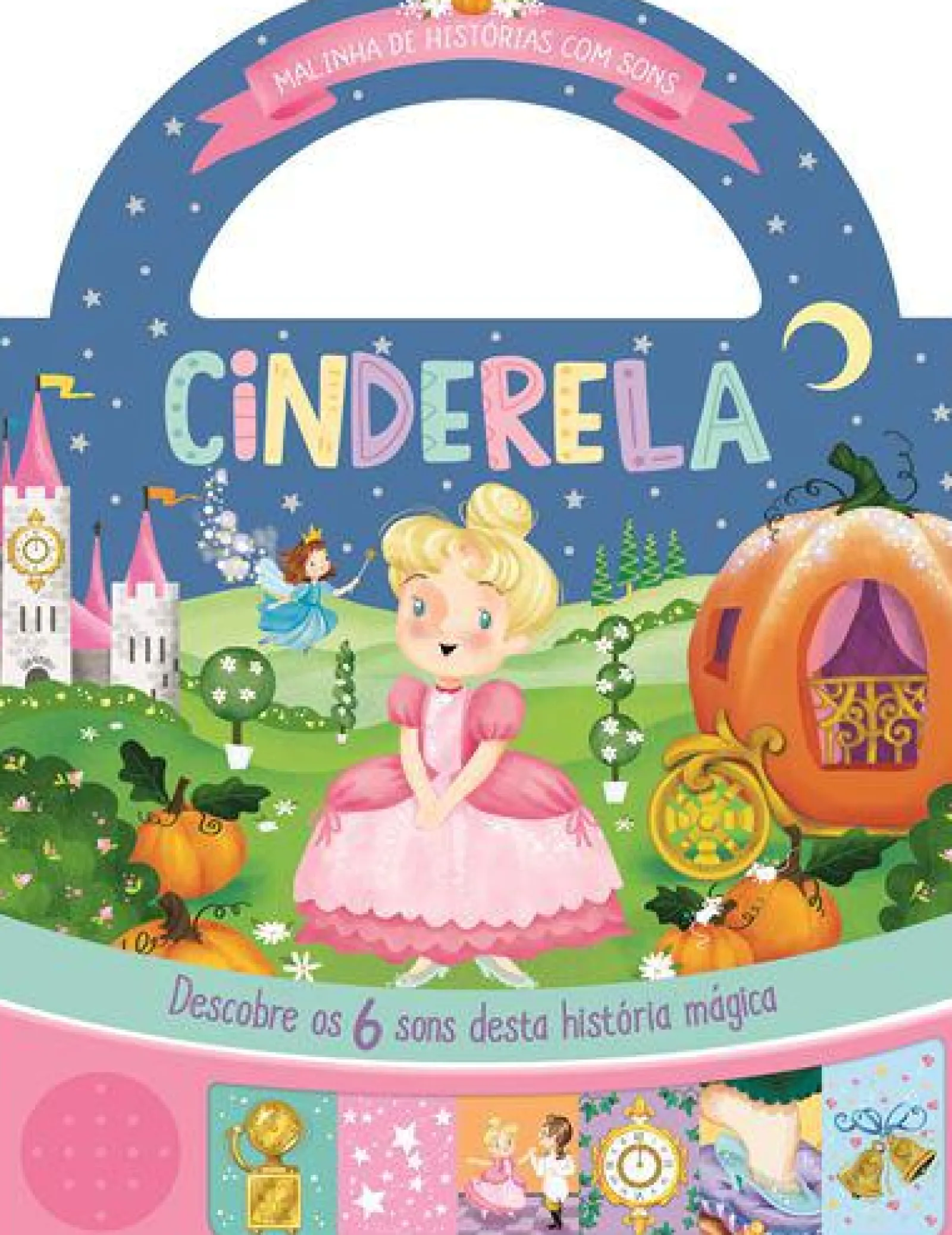New Joybooks Cinderela de Vários Autores - Malinha de Histórias com Sons