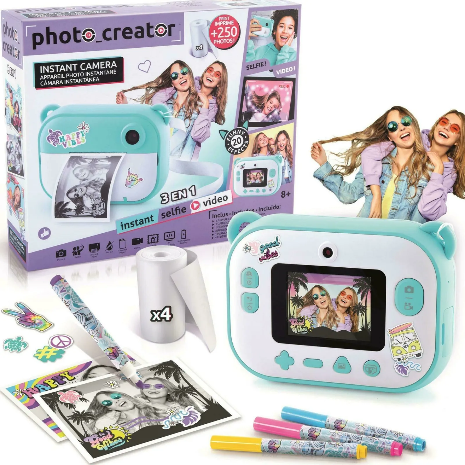 Outlet Canal Toys Câmera Instantânea