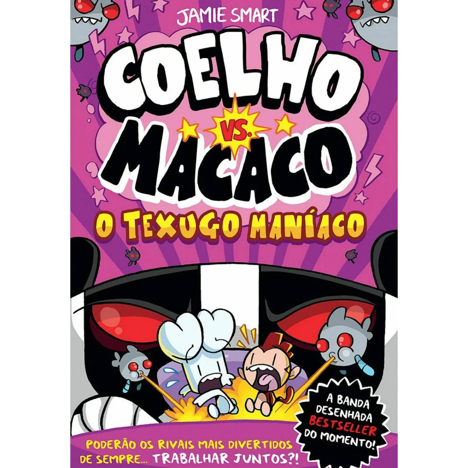 Outlet Porto Editora Coelho Vs. Macaco - o Texugo Maníaco