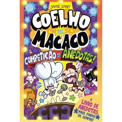 Porto Editora Coelho Vs. Macaco: A Competição de Anedotas! de Jamie Smart